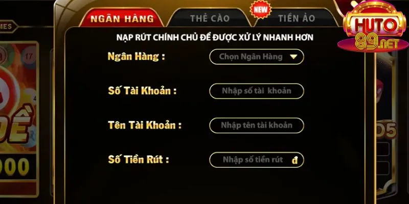 Rút Tiền Huto89 | Cách Thức Nhận Thưởng Đơn Giản Nhất 2 Điều kiện để cược thủ thực hiện giao dịch tài chính